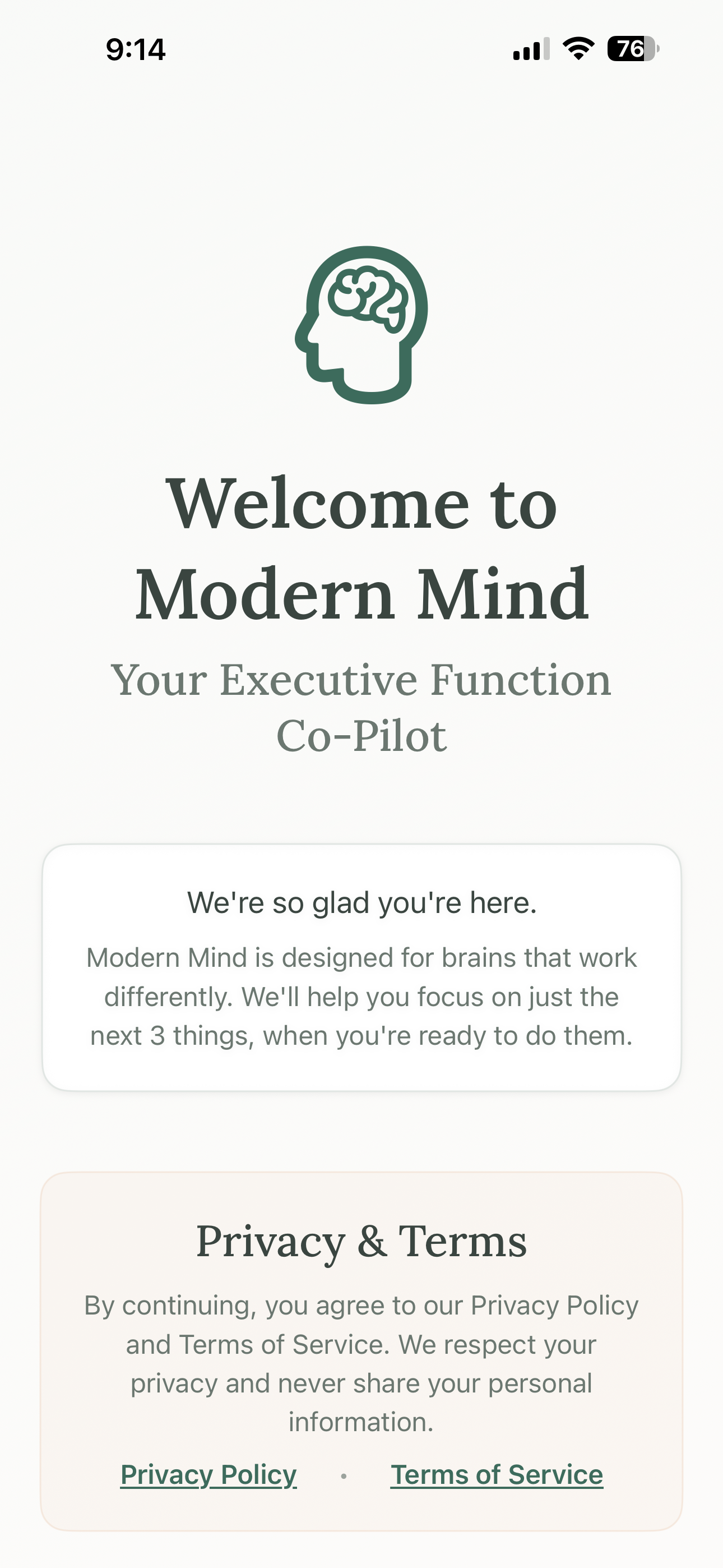 Welcome to Modern Mind